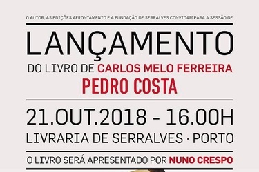 PEDRO COSTA - novo livro de Carlos Melo Ferreira