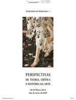 PERSPECTIVAS DE TEORIA; CRÍTICA E HISTÓRIA DA ARTE