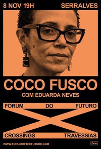 Conversa com Coco Fusco moderada por Eduarda Neves