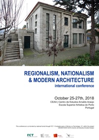 REGIONALISM, NATIONALISM & MODERN ARCHITECTURE. CALL FOR PAPERS