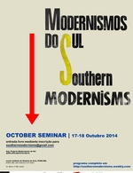 MODERNISMOS DO SUL - OCTOBER SEMINAR