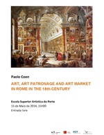ART, ART PATRONAGE AND ART MARKET IN ROME IN THE 18th CENTURY