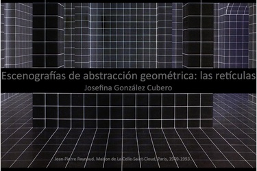 Geometric abstraction scenographies: reticles