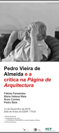 Pedro Vieira de Almeida and the criticism in the "Página de Arquitectura"