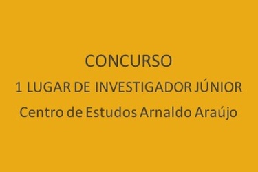 Concurso para 1 contrato de Investigador Júnior