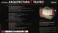 ARQUITECTURA Y TEATRO - II Curso